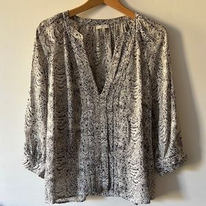 JOIE Size M Silk Top